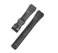 PIGLOLKINY For Casio W-59 W-64 W-85 JC-30 Watch Strap 18mm PU Watchband Resin Wristband Replace Accessories Bracelet