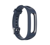 PIGLOLKINY For Huawei Band 3E & 4E Wrist Strap For Honor 4 Running Version Smart Wristbands Watch Soft Silicone Bracelet(Dark blue,For Huawei Band 4e)