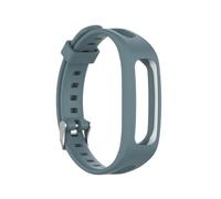 PIGLOLKINY For Huawei Band 3E & 4E Wrist Strap For Honor 4 Running Version Smart Wristbands Watch Soft Silicone Bracelet(Gray blue,For Huawei Band 4e)