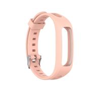 PIGLOLKINY For Huawei Band 3E & 4E Wrist Strap For Honor 4 Running Version Smart Wristbands Watch Soft Silicone Bracelet(Light pink,For Honor Band 4 Running)
