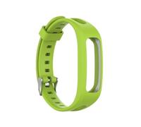 PIGLOLKINY For Huawei Band 3E & 4E Wrist Strap For Honor 4 Running Version Smart Wristbands Watch Soft Silicone Bracelet(Green,For Huawei Band 4e)