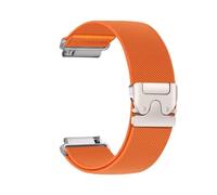 PIGLOLKINY Parachute Loop Strap For Garmin Venu 4 3 2 SQ Band For Forerunner 165/255/265/570 Bracelet Vivoactive 6 5 Watchband(Orange,22mm-Venu4 45mm)
