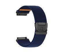 PIGLOLKINY Parachute Loop Strap For Garmin Venu 4 3 2 SQ Band For Forerunner 165/255/265/570 Bracelet Vivoactive 6 5 Watchband(Midnight Blue,For 20mm Width)