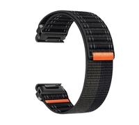 PIGLOLKINY QuickFit Nylon Watch Strap For Garmin Fenix 8 E 7 7X 6 6X Pro Forerunner255 265 955 Watchbband 22mm 26mm(Balck grey,22mm)