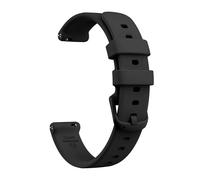 PIGLOLKINY Silicone Band For Garmin Lily 2 Lilac/wavy White/Roland Purple Origin Sport Strap(Black)