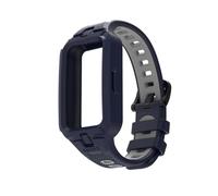 PIGLOLKINY Silicone Case+Strap Fit For Huawei Band 9 8 7 6 Smart Watch Replacement Bracelet(MUH)