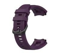 PIGLOLKINY Silicone Strap Fit For Amazfit Active Edge (A2212) Sport Smart Watch For Huami ActiveEdge(Dark Purple)