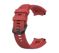 PIGLOLKINY Silicone Strap Fit For Amazfit Active Edge (A2212) Sport Smart Watch For Huami ActiveEdge(Red)
