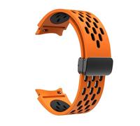 PIGLOLKINY Silicone Strap Fit For Samsung For Galaxy Watch 4-7 40/44mm 5Pro 45mm Magnetic Buckle Classic 43/47mm 42 Bracelet(OB-B,Watch 4 5 6 7 40MM)