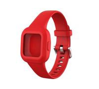 PIGLOLKINY Silicone Strap For Garmin Fit JR3 Bracelet Wristband Vivofit JR.3 Children Watch Band(Red)