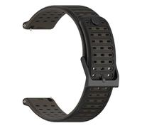 PIGLOLKINY Silicone Watch Strap 22mm For Suunto Vertical 2/RACE 2 S/Run/Ocean For 5 9 Peak Pro Wristband Bracelet(Black Brown)