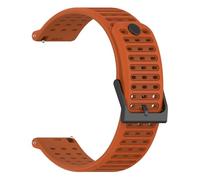 PIGLOLKINY Silicone Watch Strap 22mm For Suunto Vertical 2/RACE 2 S/Run/Ocean For 5 9 Peak Pro Wristband Bracelet(Twilight Orange)