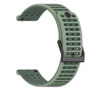 PIGLOLKINY Silicone Watch Strap 22mm For Suunto Vertical 2/RACE 2 S/Run/Ocean For 5 9 Peak Pro Wristband Bracelet(Spruce Green)
