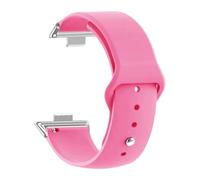 PIGLOLKINY Sport Watchband For Huawei Watch Fit 4 3 Strap Silicone Bracelet Wristband For 2 1 Smartwatch Band(Barbie Pink-S,For Huawei Fit 4)