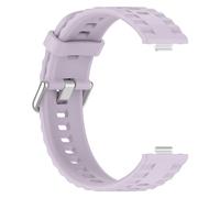 PIGLOLKINY Strap For Huawei Watch Fit 4 Pro/4/3 Replacement Sport Silicone Watchband 3 Band(Light purple,For HuaWei Watch Fit 3)