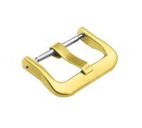 PIGLOLKINY Watch Buckles for Casio for G-Shock GA110/700 GW-M5610 DW5600/6900 Band Metal Clasp Strap Buckle(A-gold-21mm)