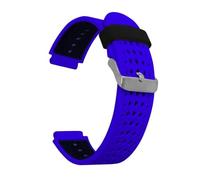 PIGLOLKINY Watch Strap For Garmin Forerunner 235 230 620 630 735XT 235Lite Watchband Smartwatch Band Silicone(Pinblue-black,Forerunner 230)