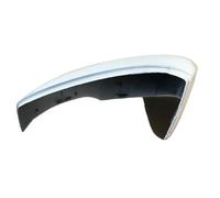 PIGLOLKINY White Left/Right Side Wing Mirror Cover Fit For VW For POLO V MK5 6R 6C 2009-2017(Left side White)