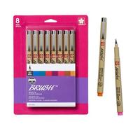 Pigma Brush Pens Set of 8 Colors