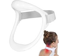 PIGMANA 3 Pcs Neck Brace - V Shape Neck Hump Corrector - Cervical Traction Neck Shoulder Relaxer Traction Device Improving forward Head Posture for Home Work School