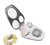 PIGMANA Egg Cutter | Multipurpose Stainless Steel Slicer Dicer for Soft Fruit Mushroom, Egg, Cheese, Strawberry, Banana