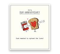 Pigment - Etched - Anniversary Cards for Couples UK - Wedding Anniversary Card for Husband or Wife - SC Certified - Made in the UK - 160 x 176