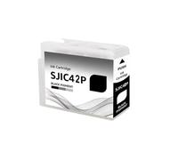 Pigment Ink Cartridge, Compatible with Epson, SJIC42P SJIC41P | For CW-C4000e, C4000, 4000U; 80ML pigment ink in black, cyan, magenta, yellow(EU. SJIC42-BK)
