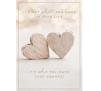 Pigment Love Unlimited Greetings Card - Hearts Who You've Got in Life HD1030A