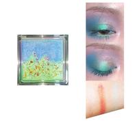 Pigmented Painting Eye Eyeshadow Palette Velvety Texture Long-Lasting Waterproof Makeup Glitter Blendable Pumpkin Pie, Matte Shimmer Eye Shadow Makeup for Halloween Party Daily (02#)