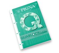 Pigna 02112154M Collati Block with 4 holes in A4, 40 sheets set of 5