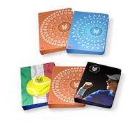 Pigna, A4 Notebook with Sinner Rings, Binder with Rings, Document Organization, Format 27 x 32 cm, 5 Pieces