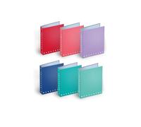 Pigna A5 Ring Binder 18,5x22 cm. Multi-Coloured