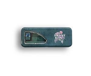 Pigna Bridgerton Stationery Set (2 Pencils, 1 Sharpener, 1 Eraser and 1 Ruler) Stationery Set Packed in a Tin