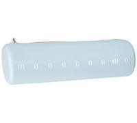 Pigna - Cylinder pencil case Monochrome PASTEL, light blue
