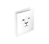 Pigna Ring Folders, White Monochrome, File 27x32 cm, Pack of 5