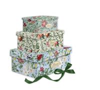 Pigna Set of 3 Nature Flowers Gift Boxes