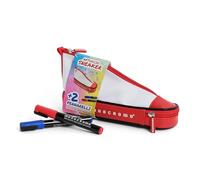 Pigna, Sneaker Monochrome Pencil Case with 2 Indelible Markers Pack of 1