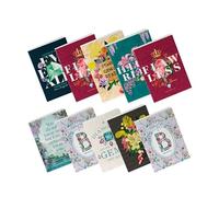 Pigna x Bridgerton Pack of 10 A4 Maxi Notebooks 80g Paper 80 Pages + Personalised Cover Page 1R Lined