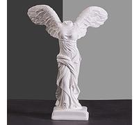 PIGPIGFLY Victory of Samothrace Statue, Greek Victoria Figurine, Ancient Mythology Decor for Bedroom/Living Room/Office 5.1"