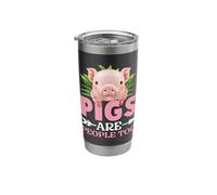 Pigs are People Too Stainless Steel Insulated Tumbler