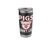 Pigs Don't Lie Stainless Steel Insulated Tumbler