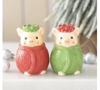 Pigs in Blankets Salt and Pepper Shakers