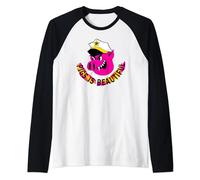 Pigs is Beautiful Raglan Baseball Tee