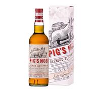 Pig's Nose Blended Scotch Whisky with Gift Box 70cl | 40% ABV | Exceptionally Smooth Blend of Malt and Grain Whisky | Gentle and Sweet, Great in Cocktails