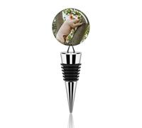 Pigs on The Tree Wine Stopper Heavy Duty Reusable Bottle Stopper | Vacuum Wine Bottle Stopper Keep Fresh, Zinc Alloy Reusable Airtight Seal for Party Identify Your Bottle, Gift for Wine Lovers