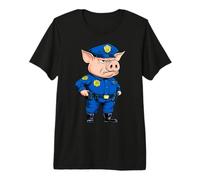 Pigs Policeman/Police Pig Premium T-Shirt