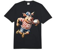 Pigs Rugby Comfort Colors Adult Heavyweight T-Shirt