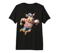 Pigs Rugby Premium T-Shirt