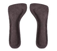 Pigskin High Heel Cushion Inserts for Women, 3/4 Invisible Self-Adhesive Barefoot Cushioning Leather Insoles for Dress Shoes Sandals Flats and Boots, Anti-Slip and Ultra-Absorbent, 1 Pair