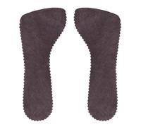 Pigskin Leather Insoles for Women, Premium High Heel Inserts 3/4 Invisible Self-Adhesive Barefoot Insoles for Dress Shoes Sandals Flats and Boots, Anti-Slip and Ultra-Absorbent, 1 Pair